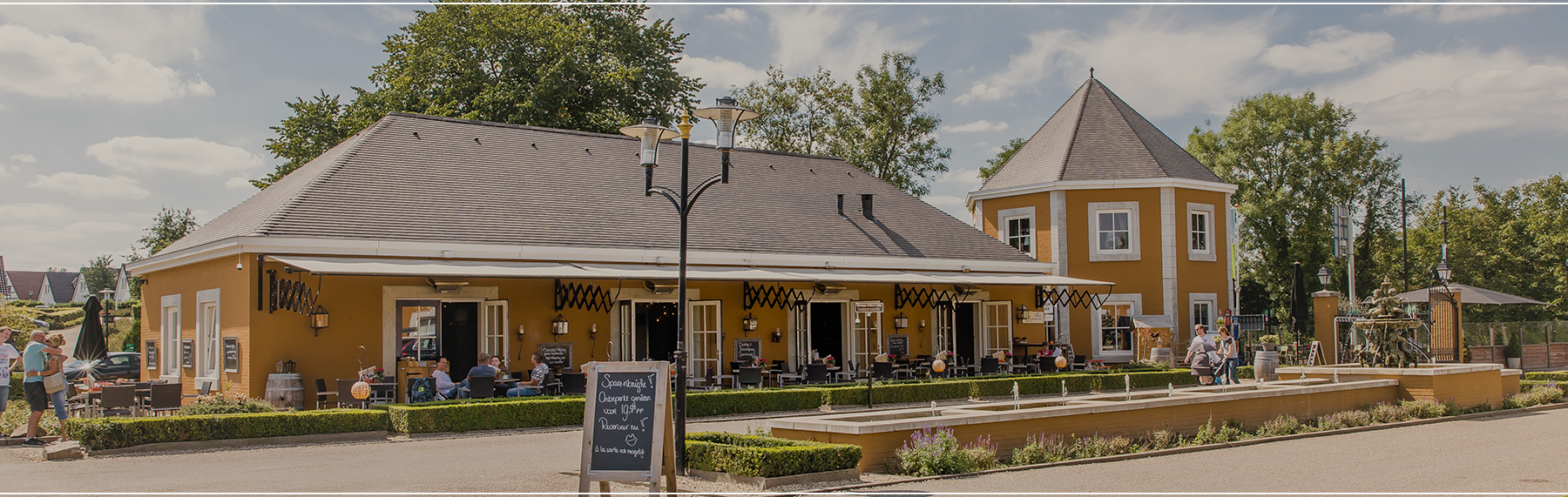 Panorama van het restaurant